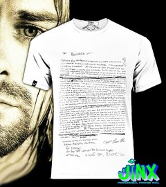 Playera kurt Cobain