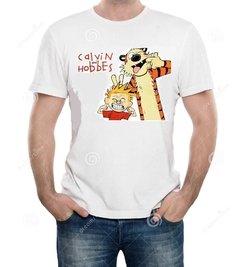 Playera Calvin & Hobbes, periodico, jinx