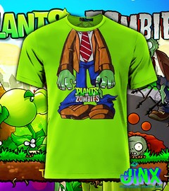 Playera o Camiseta Plantas vs Zombies - comprar en línea
