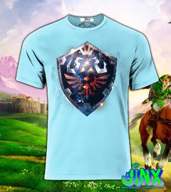 Playera o Camiseta Zelda Shield - Jinx