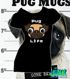 Playera o Camiseta Pug Life en internet
