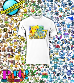 Playera Personalizada Pokemon - comprar en línea