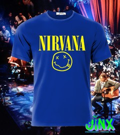 Playera o Camiseta Nirvana Logo - Jinx