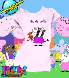 Playera Personalizada Peppa Pig Family - tienda en línea