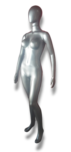 MANIQUIES PLASTICO IRROMPIBLES DE DAMA PLATA, DORADO, PELTRE, COLORES ESPECIALES en internet