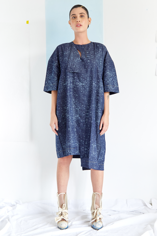 VESTIDO CORTO EN DENIM // Ref: AWA - comprar online