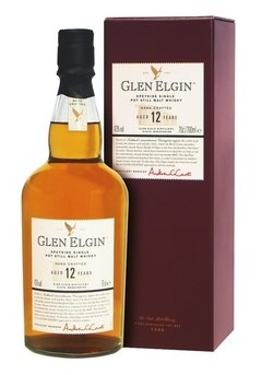 Whisky Single Malt Glen Elgin 12 Años. 750ml En Estuche.