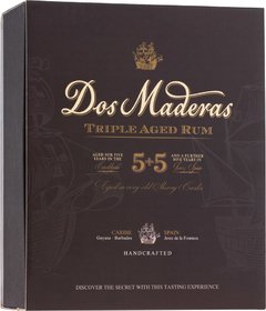 Ron Dos Maderas 5 + 5 P X Sistema De Solera Origen España. - comprar online