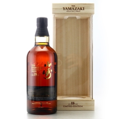 Whisky Yamazaki 18 Años Edición Limitada.