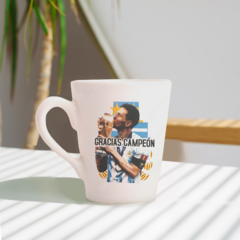 Taza Cónica - GRACIAS CAMPEON