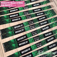 Pulseras personalizadas para 15 años (Pedilas con tu diseño favorito) - DCD Eventos® - Casamientos y fiestas temáticas