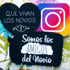 25 Carteles + 15 accesorios con frases para Photobooth (diseño y frases a elección) - comprar online