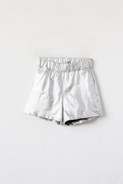 Short ARYA engomado, Short con cintura elástica y bolsillos. - comprar online