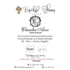 AJUAR DE NOVIA- Evento Bridal Shower con Claudia Arce en internet