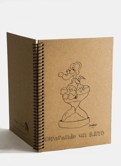Cuaderno Espiralado Papel Kraft DIBUJOS (para elegir) - comprar online