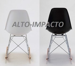 Silla Sillon Mecedora Rocking Chair De Charles Eames Rsr - tienda online
