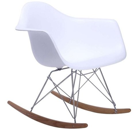 Silla Sillon Mecedora Rocking Eames Futura Mama Amamantar