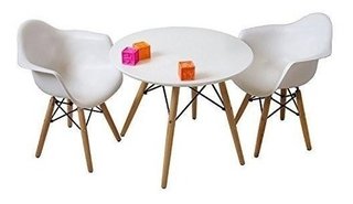 Set *2 Sillon Silla Eames Kids Infantil Madera- Alto Impacto