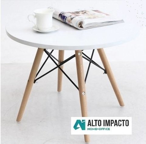 Mesa Ratona Arrime Eames Dsw Escandinava- Alto Impacto