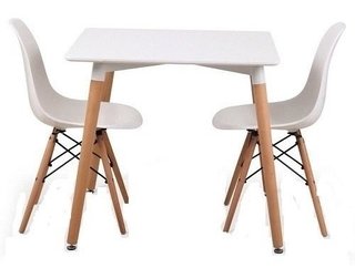 Combo Mesa Eames 80 Cm + 4 Silla Dsweames - Alto Impacto - comprar online