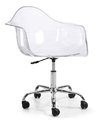 Sillon Eames Transparente Giratorio Pc Ruedas- Alto Impacto