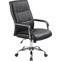 Sillon Ejecutivo Oficina Pc Ergonomico Mod Beta Base Cromada - comprar online