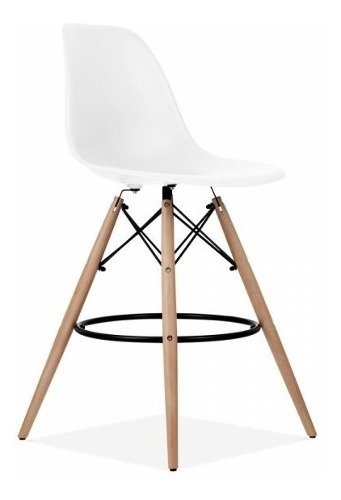 Banqueta Taburete Eames Dsw Blanca - Alto Impacto