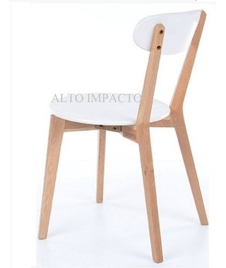 Sillan Nordica Diseño Ch Madera - Alto Impacto- en internet