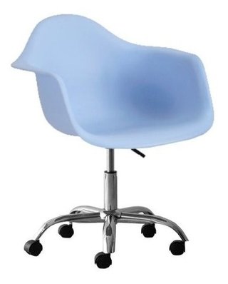 Sillon Eames Giratorio Pc Escritorio Ruedas- Alto Impacto