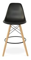 Set 2 Banqueta Taburete Eames Dsw Desayunador- Alto Impacto