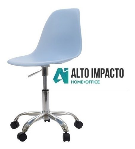 Silla Eames Giratoria Regulable Ruedas Pc - Alto Impacto