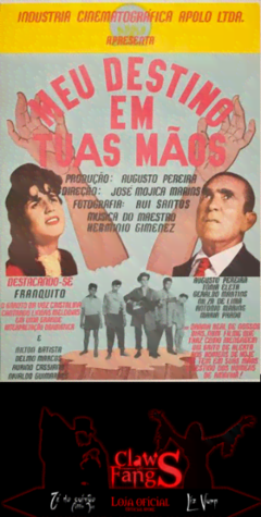 Cartaz "Meu Destino em Tuas Mãos"