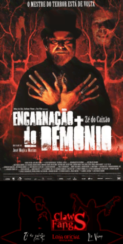 Cartaz ORIGINAL do filme "Encarnação do Demônio"