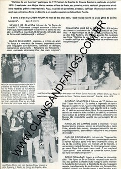 LIVRETO PROMOCIONAL "DELÍRIOS DE UM ANORMAL" - 1978 na internet