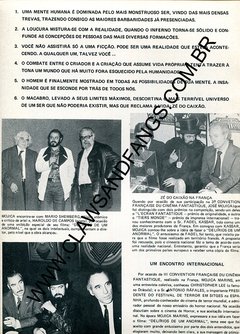 Imagem do LIVRETO PROMOCIONAL "DELÍRIOS DE UM ANORMAL" - 1978