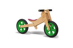 Bicicleta de aprendizaje - RUEDAS MACIZAS VERDE - comprar online