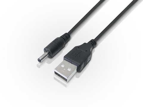 Cable USB a PLUG 1.35/1.7/2.1/2.5mm 1M PURE/NISUTA