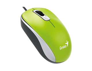Mouse USB Genius DX-110 Green/Red/Blue/White/Black