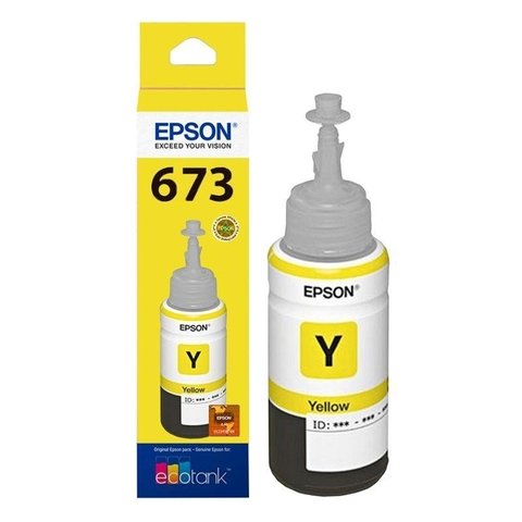 Tinta EPSON 673 YELLOW 70ml