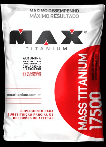 Comprar Suplemento Energético Mass Titanium 17500 - Max