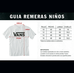 Remera Vans Classic Kids (R6533) 75 - comprar online