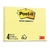 Bloco Adesivo Post-It Amarelo - 4 Blocos com 100fls cada - comprar online