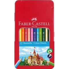 Lápices Faber Castell Lata x 12 colores - comprar online