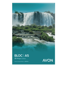 Block Avon A5 Liso (85 hojas)