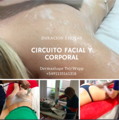 Circuito 3 hs Corporal y Facial con Dermopulido + Limpieza de Cutis + Tratamiento para Piernas