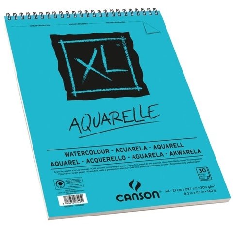 Caderno Aquarelle Canson A4