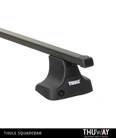 Barras Portaequipaje Thule SquareBar Ford Fiesta 2008-2017 Techo Plano - Thuway en internet