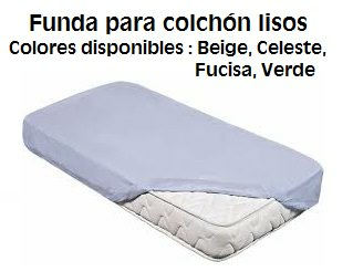 Protector de colchón de 160x200 cm color blanco para colchones