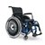 Cadeira de Rodas Alumínio AVD Ortobras Dobrável em X - comprar online