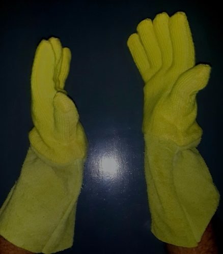 Guantes Par De Kevlar Con Mangas Para Altas Temperaturas